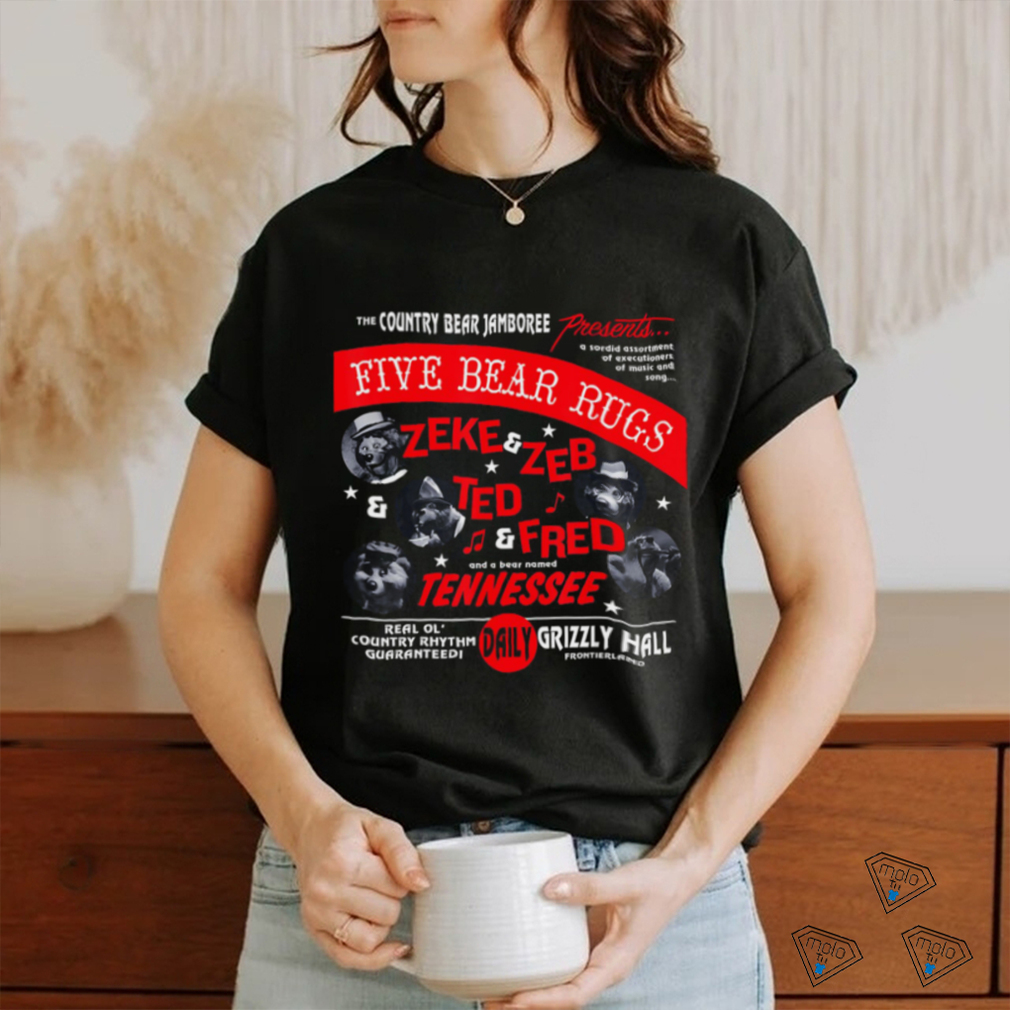 Country Rhythm Five Bear Rugs T Shirt Country Rhythm Five Bear Rugs T Shirt