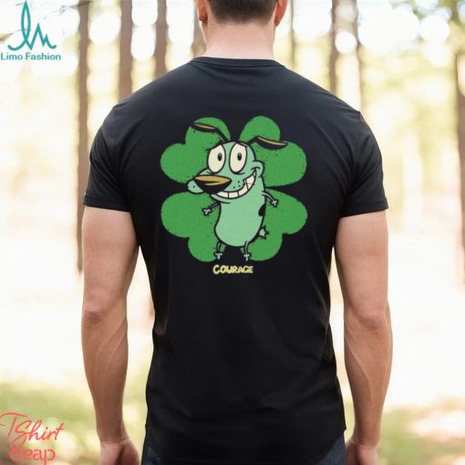 Courage the cowardly dog mad engine st. paddy’s day graphic 2024 shirt