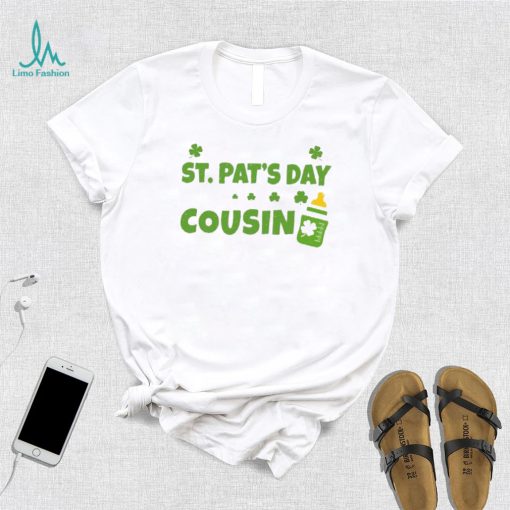 Cousin First Baby Reveal Saint Patrick’s on Sport T Shirt