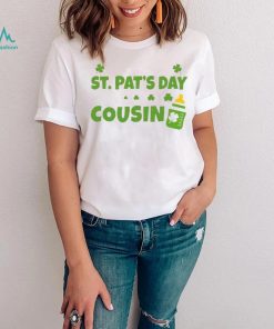 Cousin First Baby Reveal Saint Patrick's on Sport T Shirt