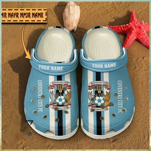 Coventry City F.C EFL Championship Customized Crocs