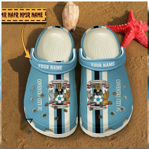 Coventry City F.C EFL Championship Customized Crocs