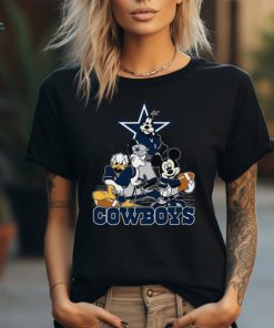 Cowboys NFL Mickey Mouse Football T Shirt