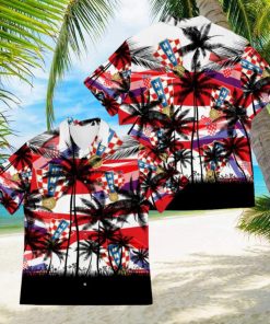 Croatia Coconut Pattern Soccer Team World Cup Qatar Champions Football World Cup 3D Hawaiian Shirt For Fans Men And Women Gift