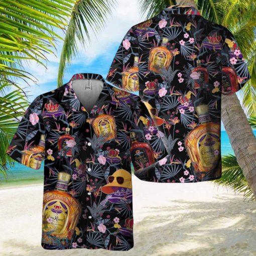 Crown Royal Floral Summer Hawaiian Shirt