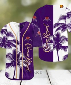 Crown Royal Whiskey Tropical Coconut Trees Baseball Jersey, hoodie, sweater, long sleeve and tank top Crown Royal Whiskey Tropical Coconut Trees Baseball Jersey