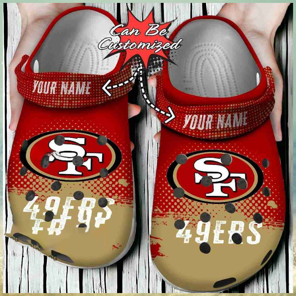 Custom 49ers Red Zone Crocs Custom 49ers Red Zone Crocs