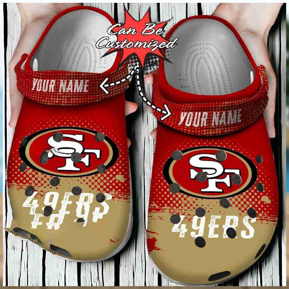 Custom 49ers Red Zone Crocs Custom 49ers Red Zone Crocs