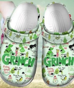 Custom Christmas Grinch Shoes Crocs