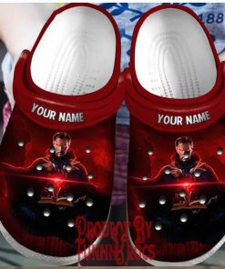 Custom Doctor Strange Magic Red Crocs