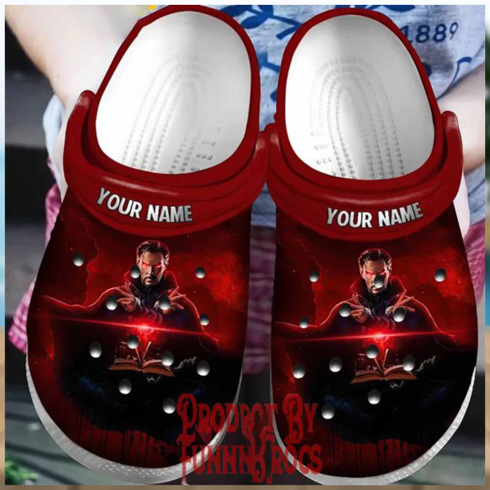 Custom Doctor Strange Magic Red Crocs Custom Doctor Strange Magic Red Crocs