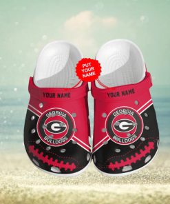 Custom Georgia Bulldogs Football NCAA Crocs Slippers