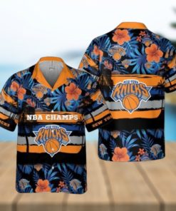 Custom Hawaiian Shirt Inspired by New York Knicks