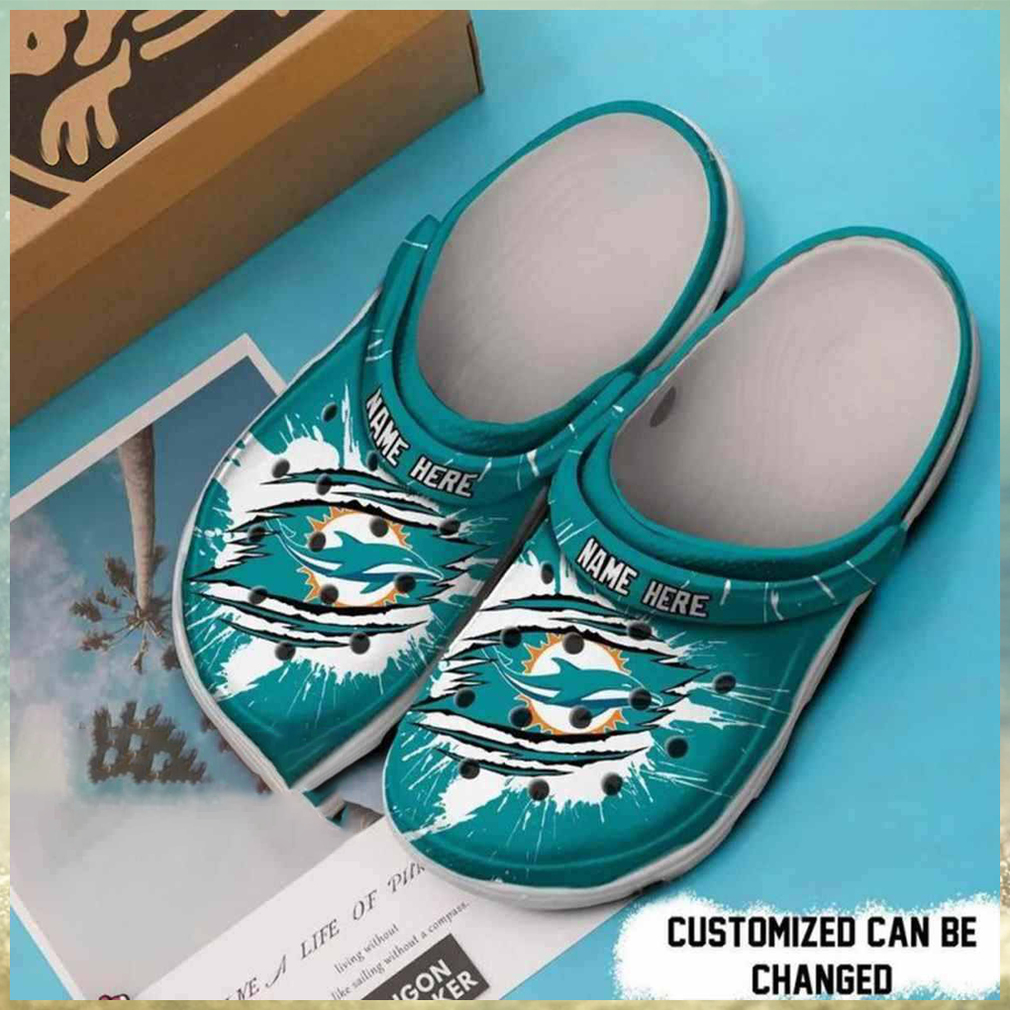 Custom Miami Dolphins Crocs Custom Miami Dolphins Crocs