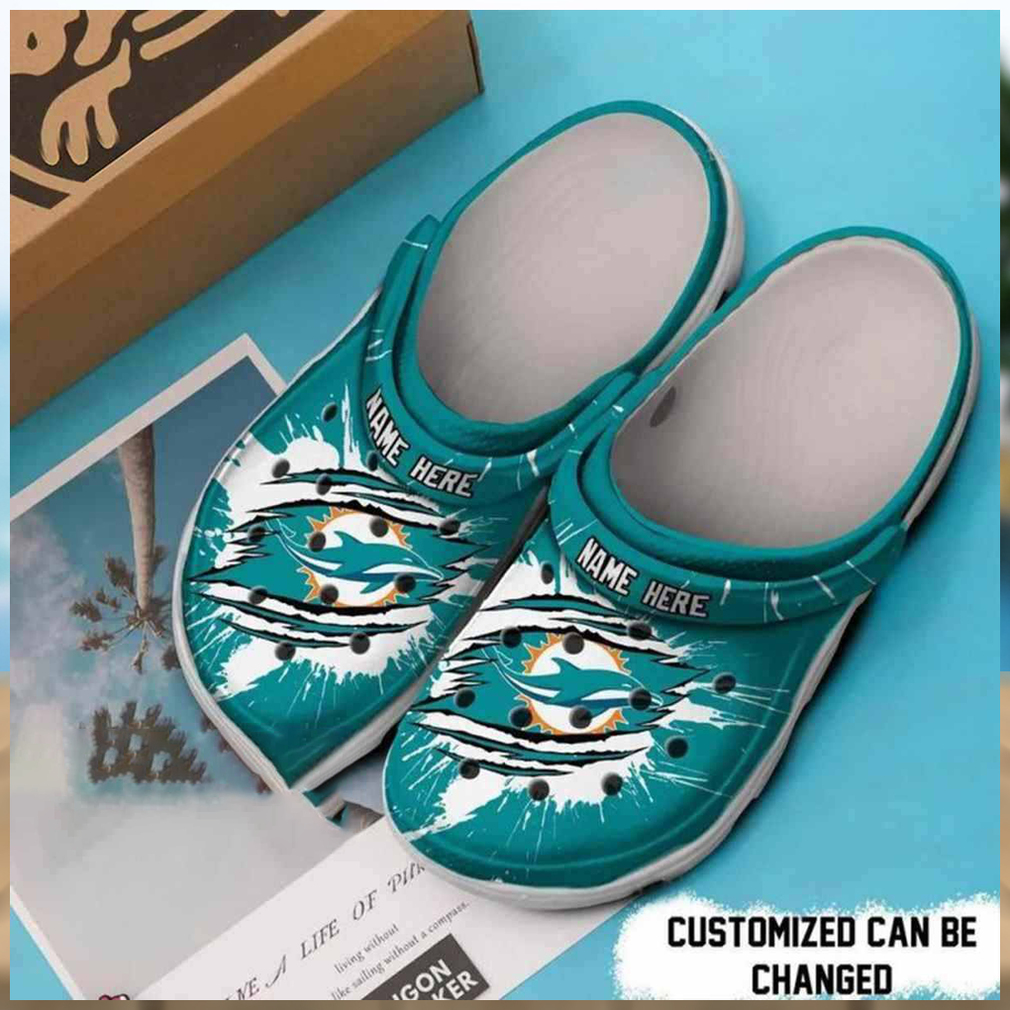 Custom Miami Dolphins Crocs Custom Miami Dolphins Crocs