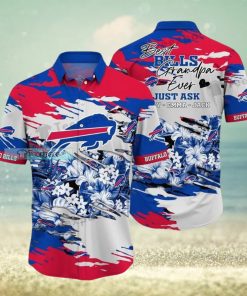 Custom Name Buffalo Bills Best Granpa Ever Hawaiian Shirt