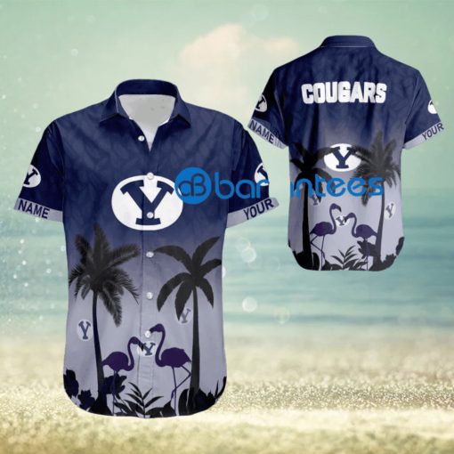 Custom Name NCAA BYU Cougars Cruise Summer All Over Print Hawaiian Shirt Gift For Fans