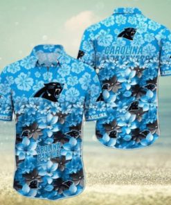 Custom Name NFL Carolina Panthers Hawaiian Shirt Trending Summer Gift