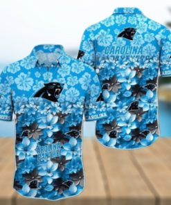 Custom Name NFL Carolina Panthers Hawaiian Shirt Trending Summer Gift