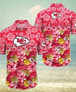 Custom Name NFL Kansas City Chiefs Hawaiian Shirt Trending Summer Gift