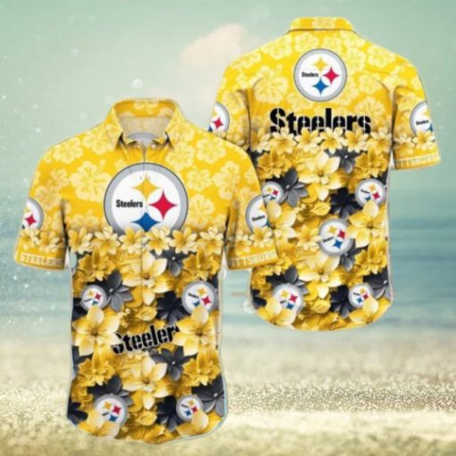 Custom Name NFL Pittsburgh Steelers Hawaiian Shirt Trending Summer Gift