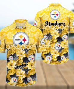 Custom Name NFL Pittsburgh Steelers Hawaiian Shirt Trending Summer Gift