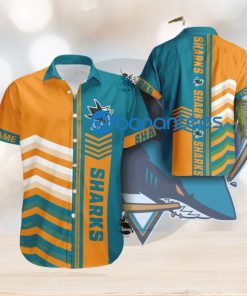 Custom Name NHL San Jose Sharks Retro New AOP Hawaiian Shirt For Summer