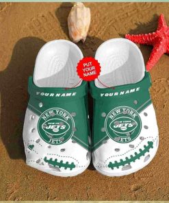 Custom Name New York Jets Crocs