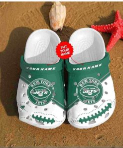 Custom Name New York Jets Crocs