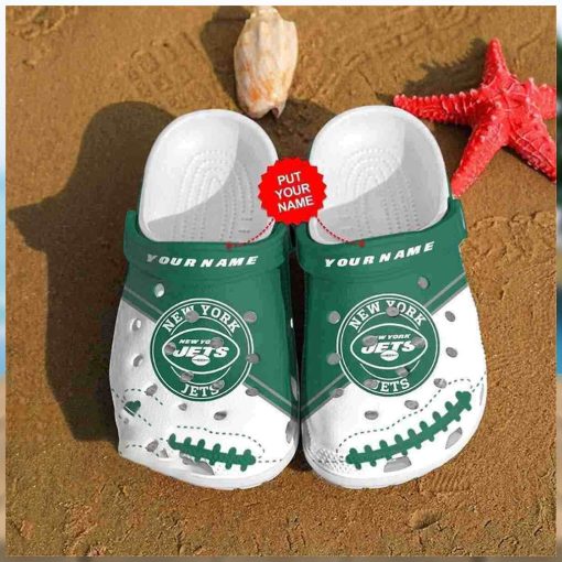 Custom Name New York Jets Crocs