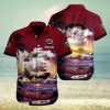 Cincinnati Bengals Short Sleeve Button Up Tropical Hawaiian Shirt VER020