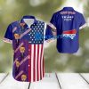 Captain Morgan Tropical Floral Hawaiian Shirt