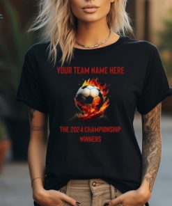 Custom Soccer Team Championship Shirts, Custom 2024 Soccer Team Champion Shirt