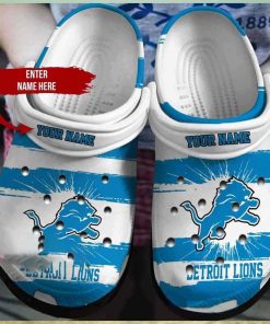 Customized Detroit Lions Crocs Gift