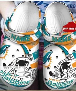 Customized Dolphins Crocs Gift