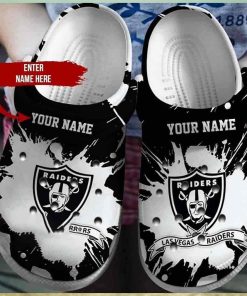 Customized Las Vegas Raiders Crocs
