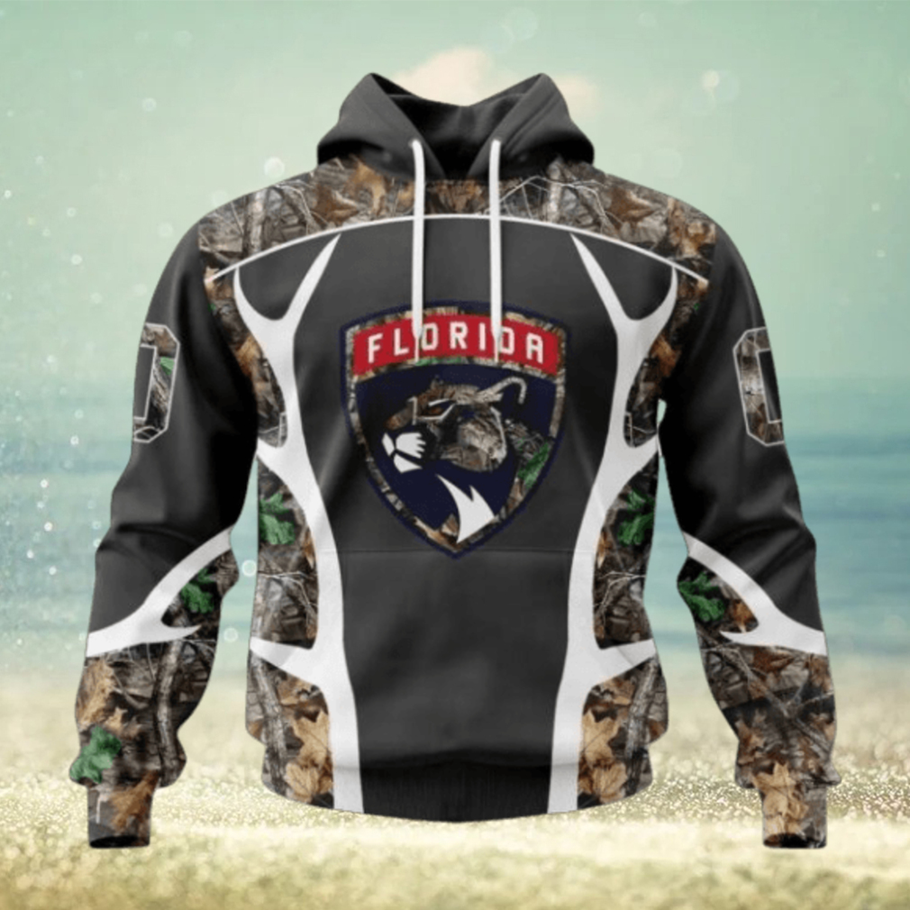 Customized NHL Florida Panthers Hoodie Special Camo Hunting Design Hoodie Customized NHL Florida Panthers Hoodie Special Camo Hunting Design Hoodie
