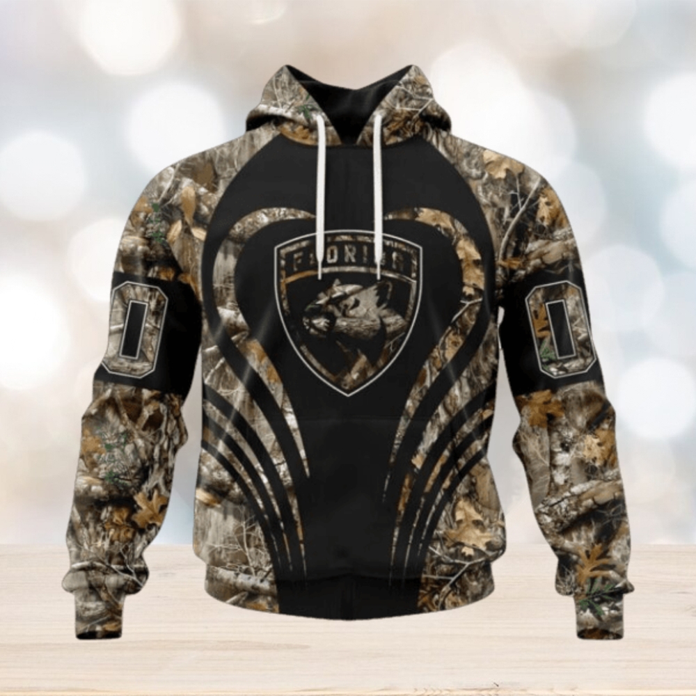 Customized NHL Florida Panthers Hoodie Special Camo Hunting Hoodie Customized NHL Florida Panthers Hoodie Special Camo Hunting Hoodie