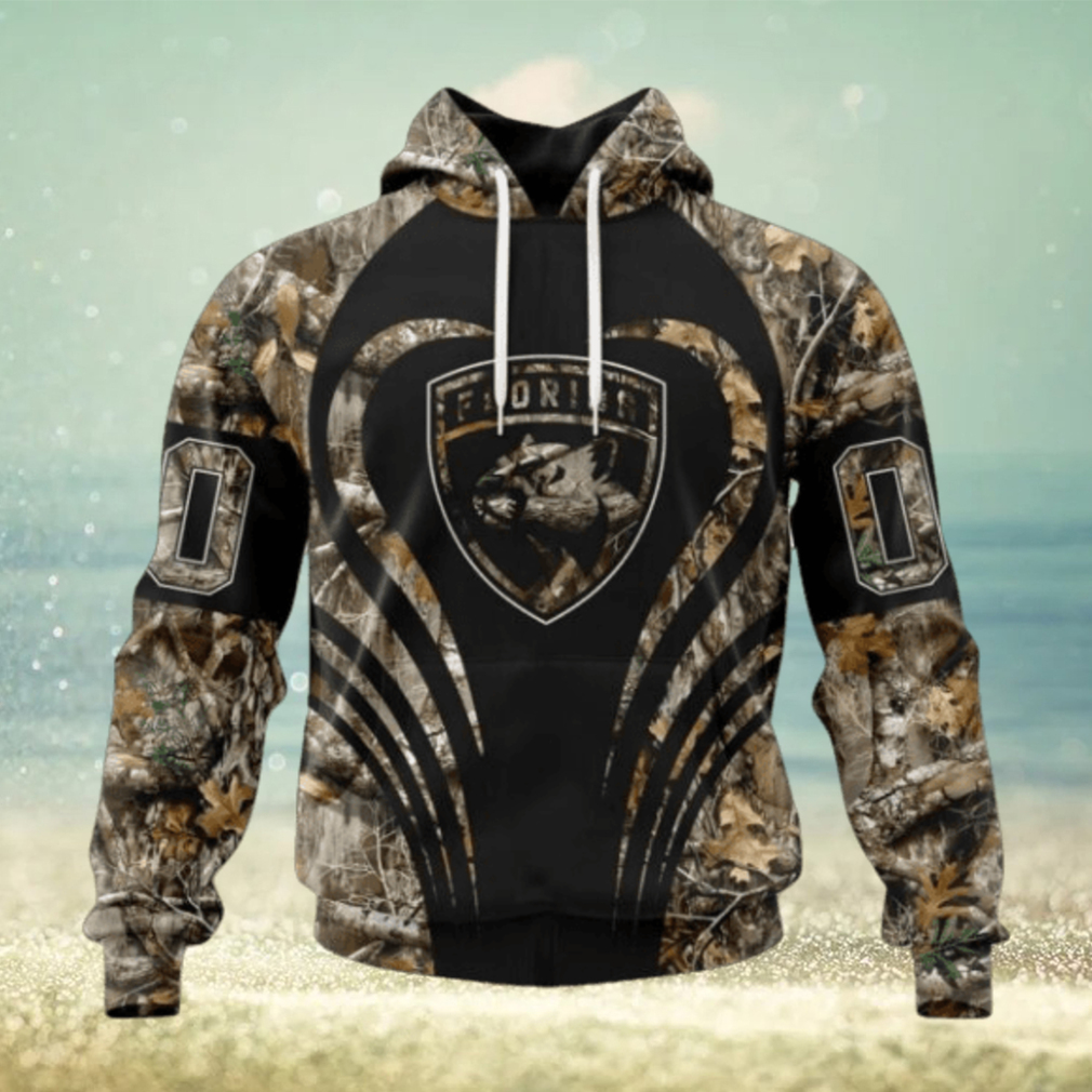 Customized NHL Florida Panthers Hoodie Special Camo Hunting Hoodie Customized NHL Florida Panthers Hoodie Special Camo Hunting Hoodie