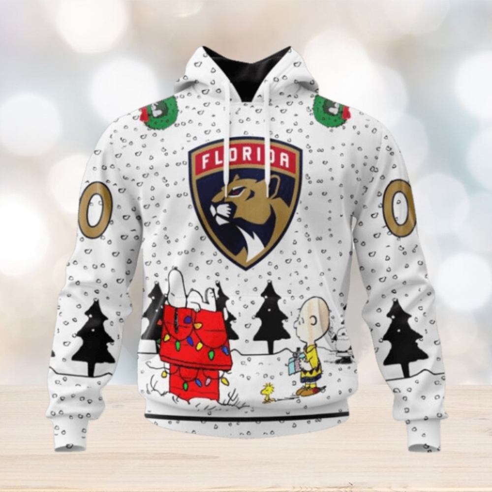 Customized NHL Florida Panthers Hoodie Special Peanuts Design Hoodie Customized NHL Florida Panthers Hoodie Special Peanuts Design Hoodie