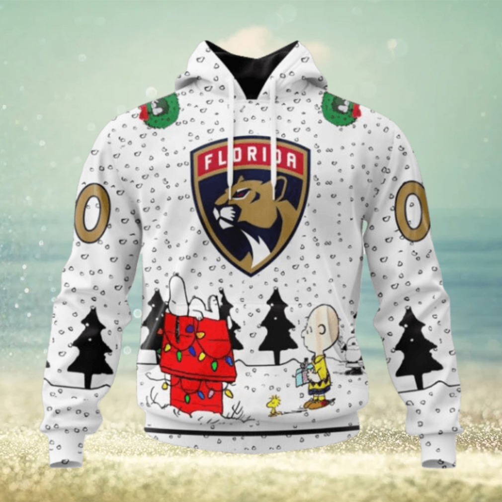 Customized NHL Florida Panthers Hoodie Special Peanuts Design Hoodie Customized NHL Florida Panthers Hoodie Special Peanuts Design Hoodie