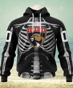 Customized NHL Florida Panthers Hoodie Special Skeleton Costume For Hoodie