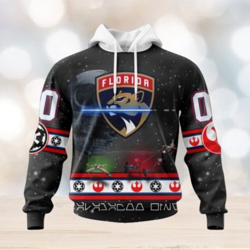 Customized NHL Florida Panthers Hoodie Special Star Wars Design Hoodie