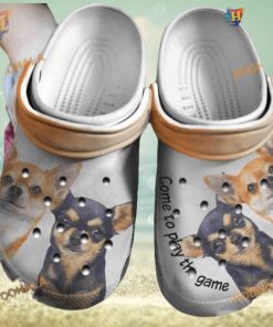 Cute Chihuahua Crocs Classic Clogs Shoes for Chihuahua Fans