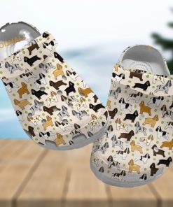 Cute English Springer Cartoon Dog Lover Puppy Crocs Shoes