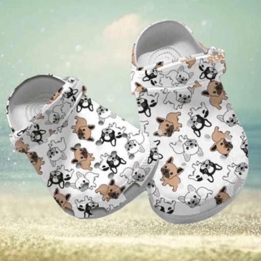 Cute French Bulldog Crocs Classic Clogs for Bulldog Fans