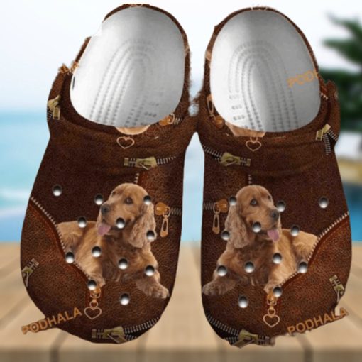Cute Irish Setter Print Dog Lover Gift Puppy Crocs Shoes