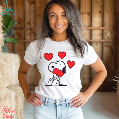 Cute Snoopy Valentine Heart Shirt
