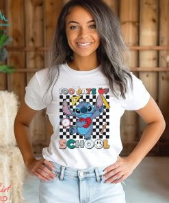 Cute stitch 100 days of school 2024 shirt