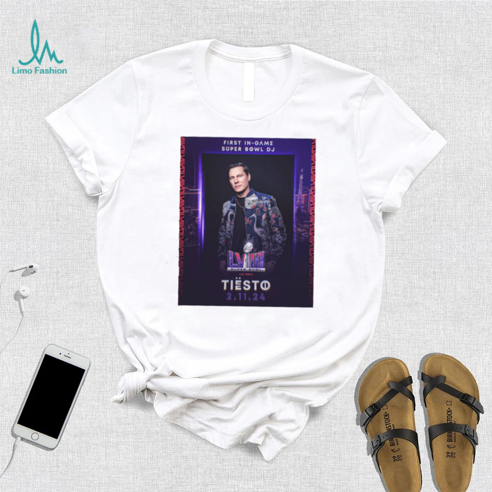 DJ Tiesto Super Bowl LVIII 2024 Las Vegas T Shirt DJ Tiesto Super Bowl LVIII 2024 Las Vegas T Shirt
